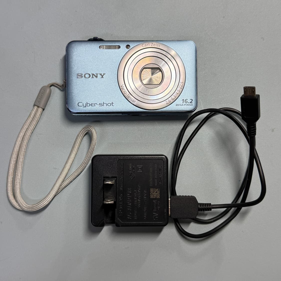 소니 디지털 카메라 빈티지 디카 사이버샷 DSC-WX50 하늘색 상품이미지2