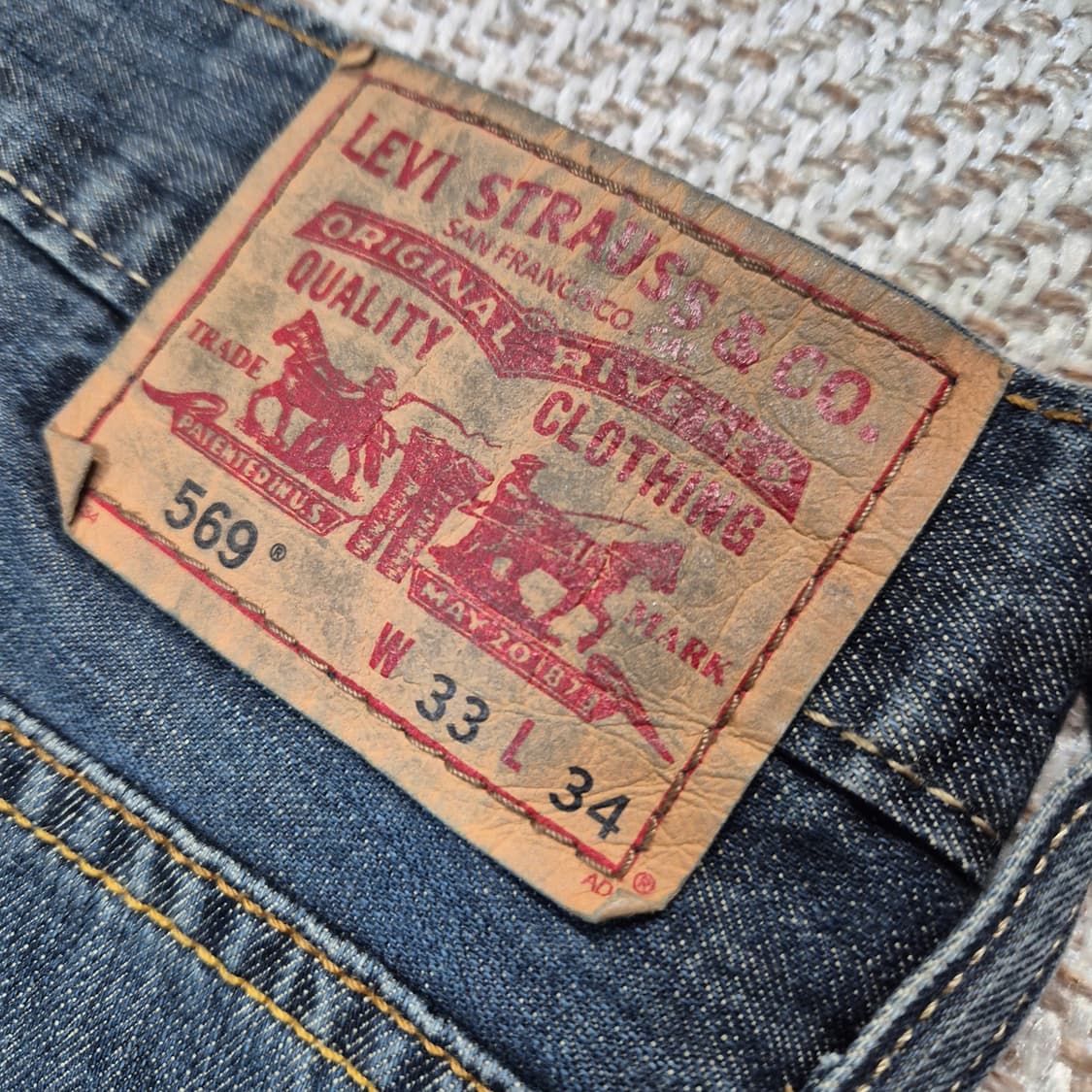 리바이스 569 33/34 ( p25 ) 상품이미지5