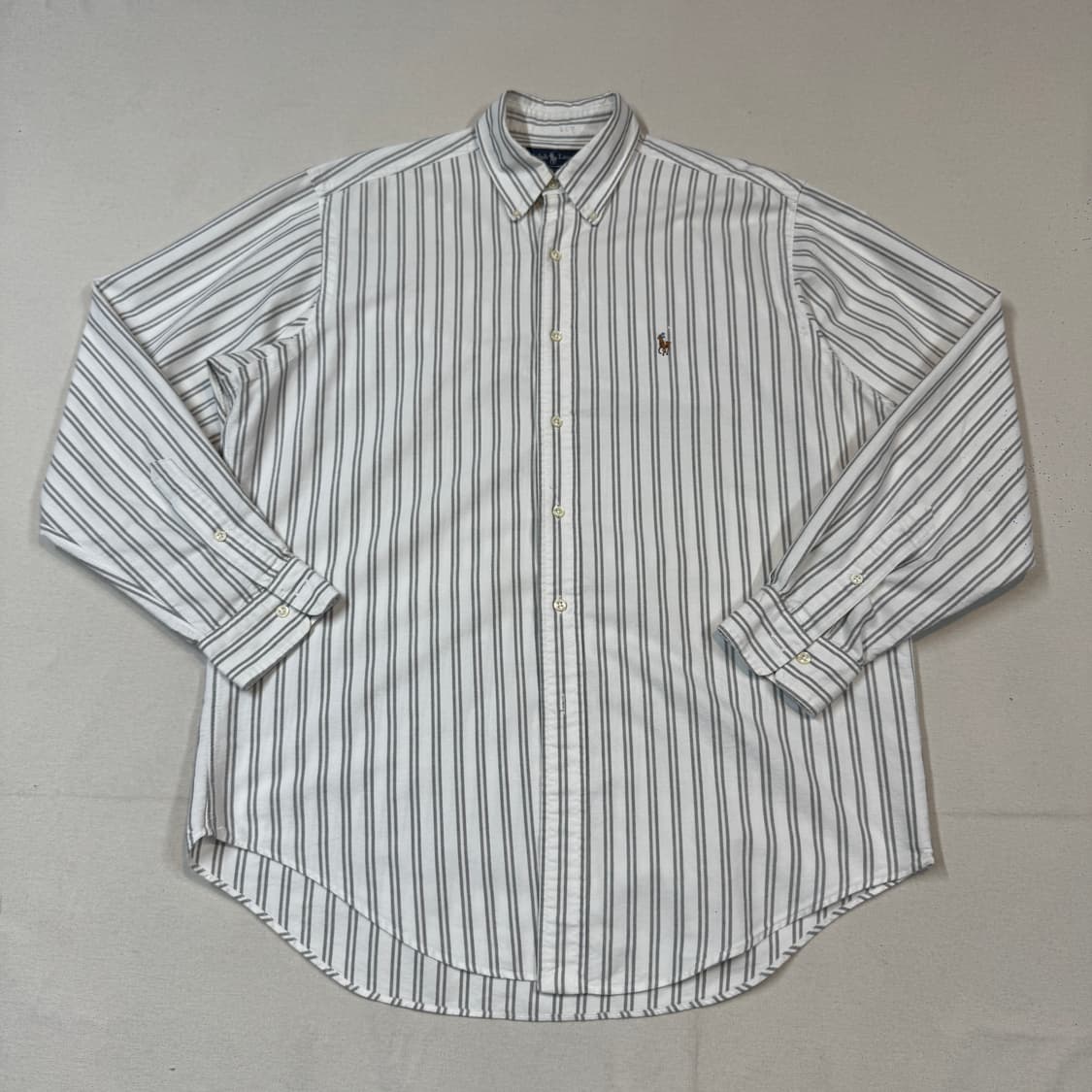 XL) 폴로 랄프로렌 스트라이프 옥스포드 셔츠 상품이미지1
