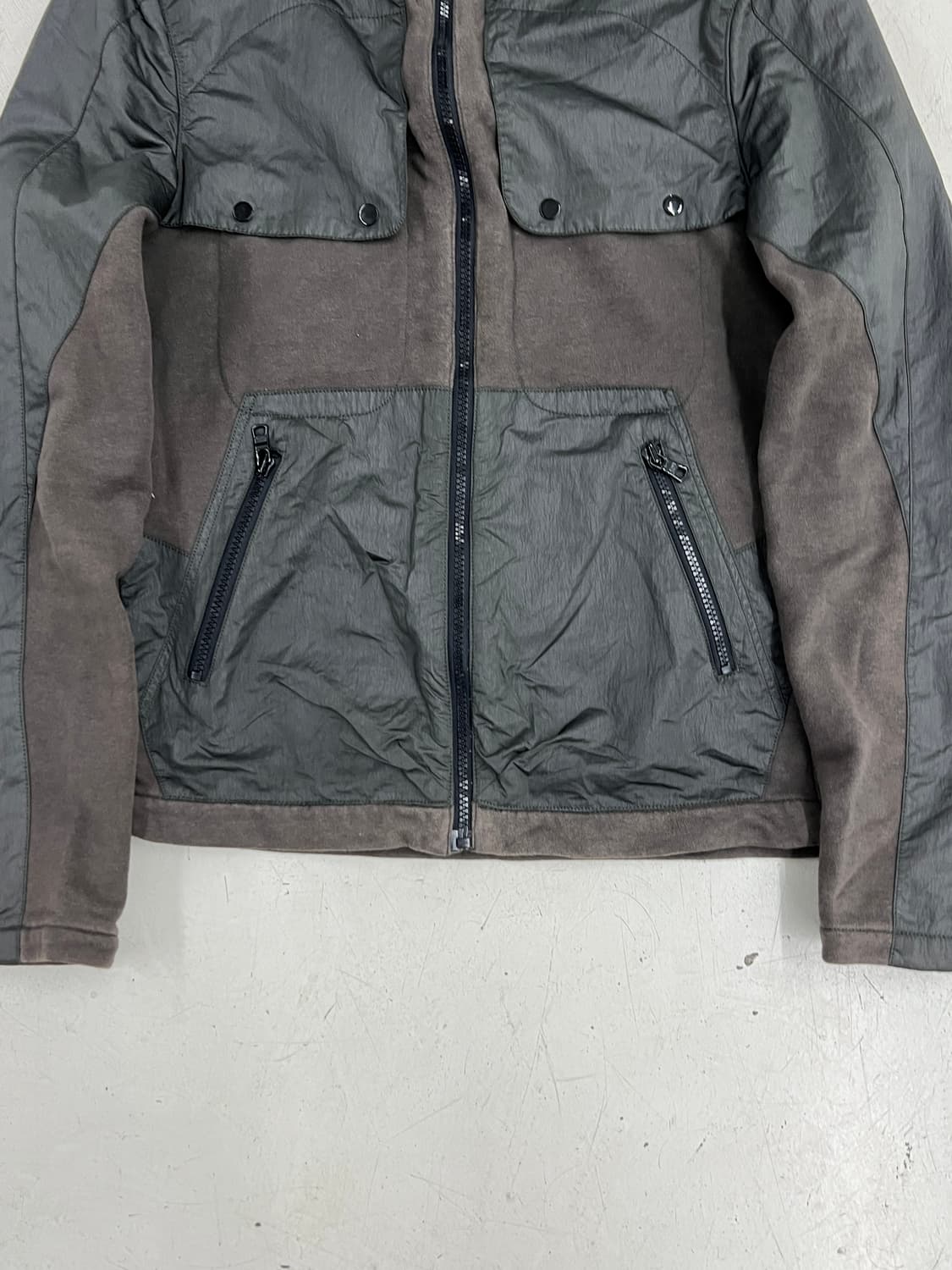 알마니 익스체인지 투톤  집업자켓 상품이미지5