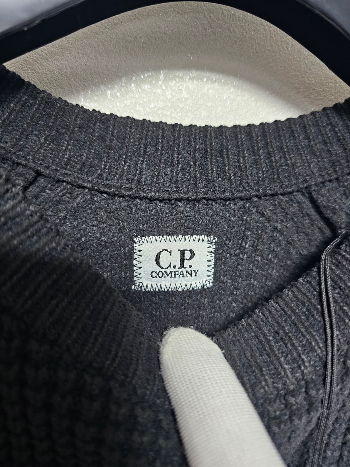 CP컴퍼니 COTTON CHENILLE CREWNECK FULL KNIT 상품이미지3