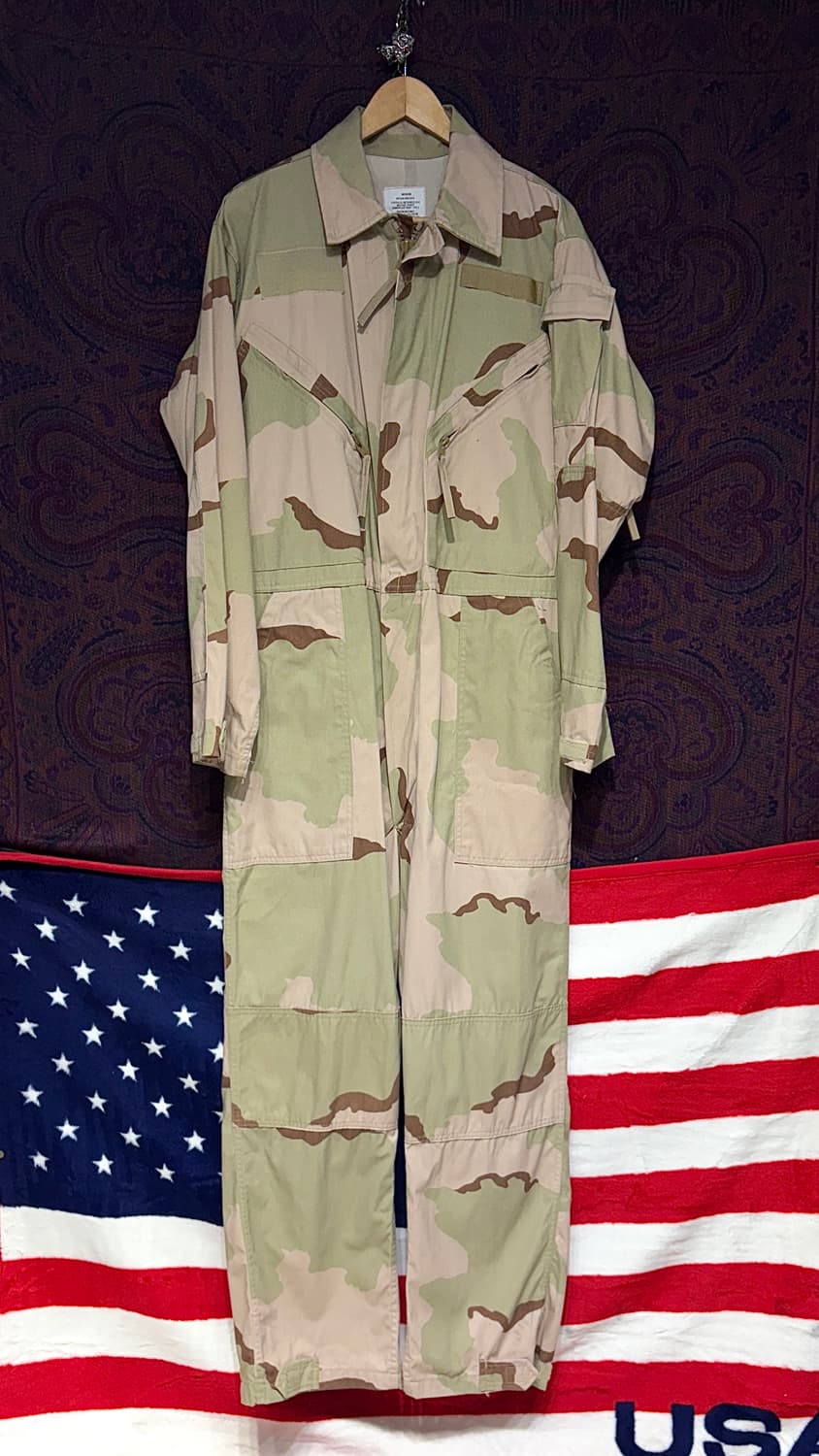 미군 사막삼색 커버롤 점프슈트 상품이미지1