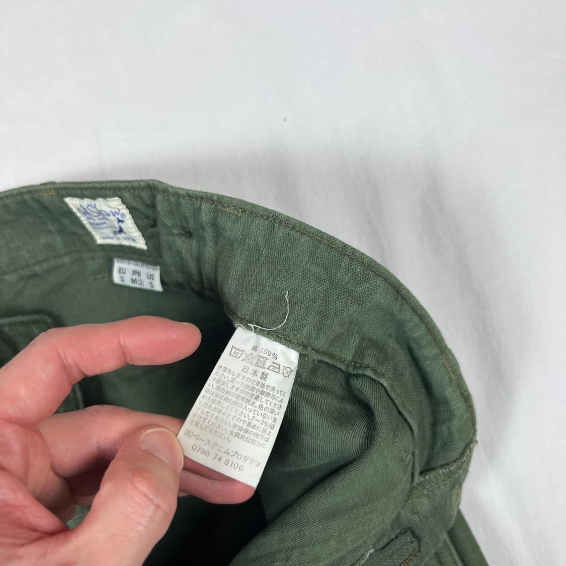 오어슬로우 orslow 퍼티그팬츠 바지 상품이미지8