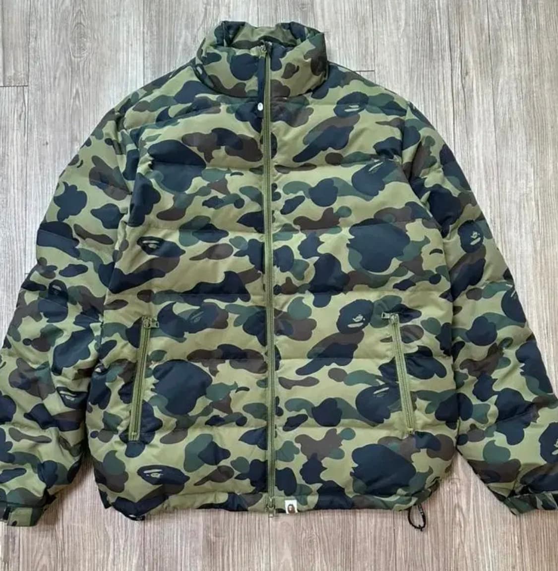 베이프 카모 패딩 점퍼 (XL) 상품이미지1