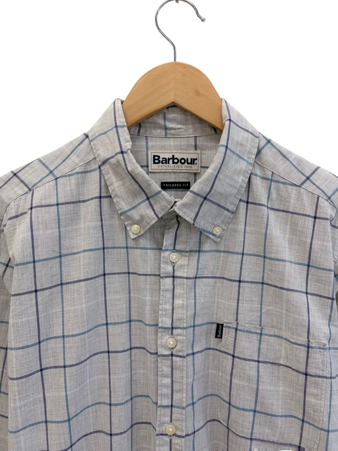 바버 체크셔츠 (L) 상품이미지2