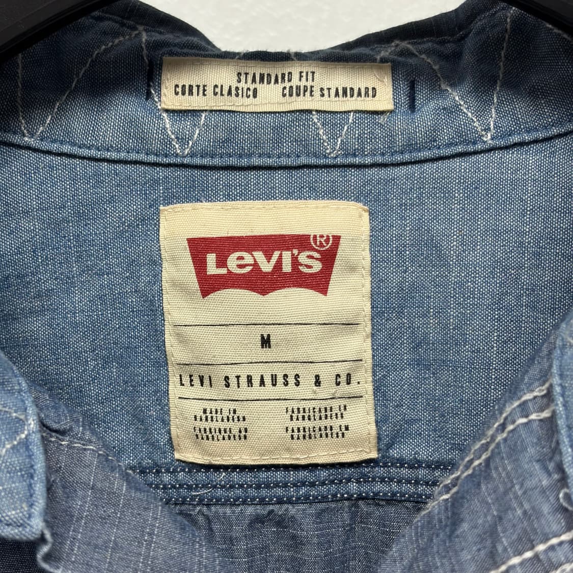 리바이스 데님 셔츠 상품이미지3