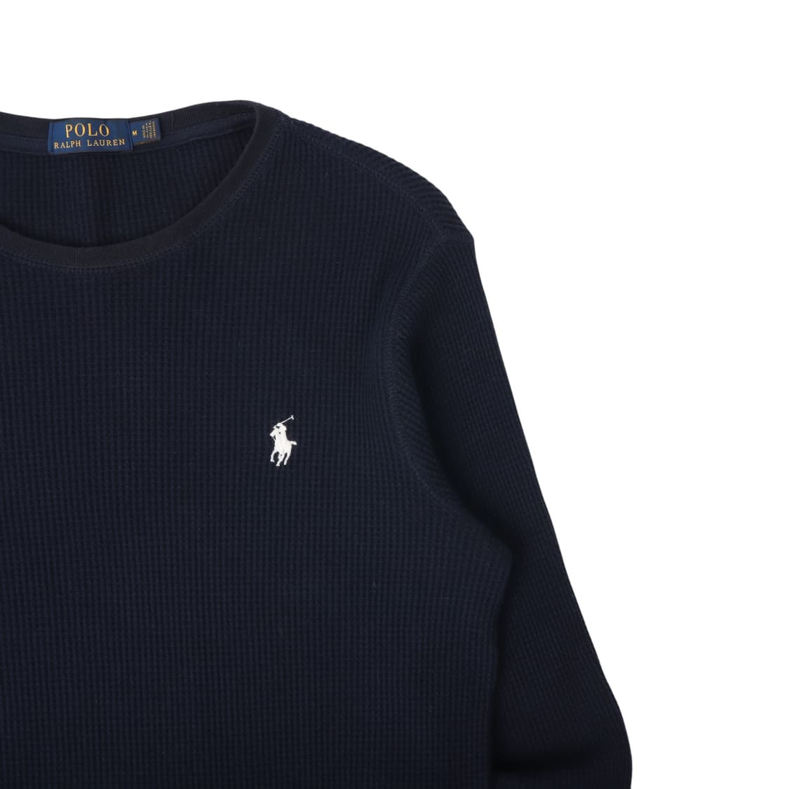폴로 랄프로렌 네이비 와플 롱슬리브 상품이미지3