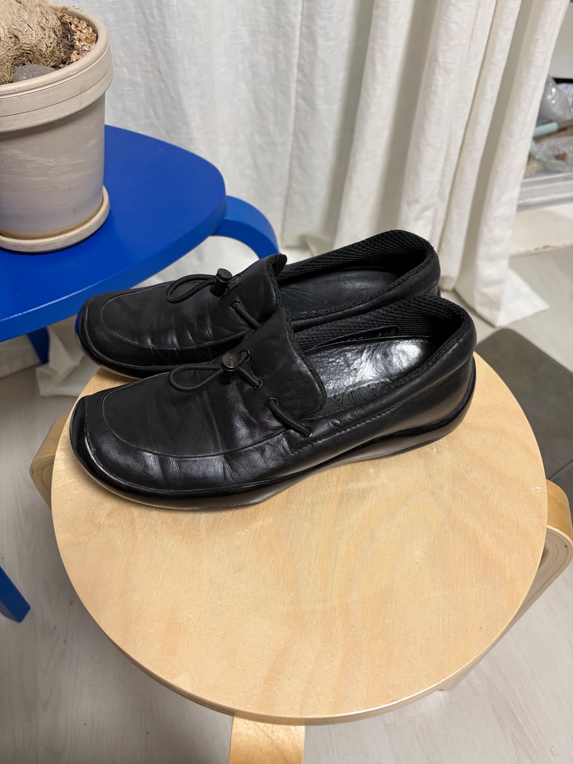 프라다 빈티지 스트링 로퍼 상품이미지4