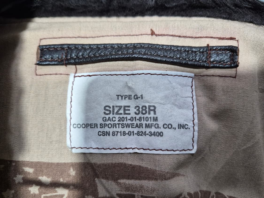 COOPER G-1 쿠퍼항공자켓38(우리95) 상품이미지7