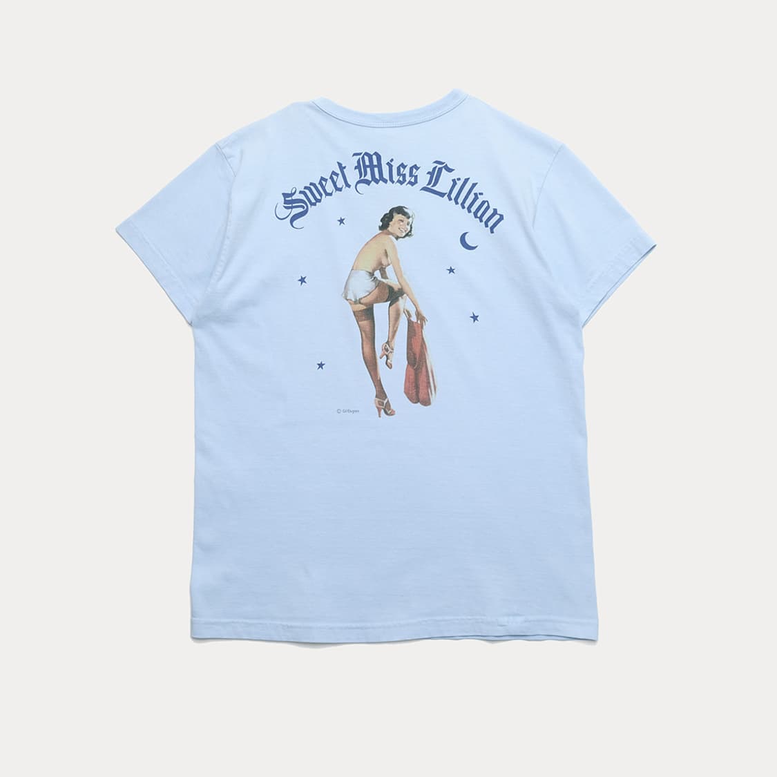 pin up girl T-shirt 상품이미지2