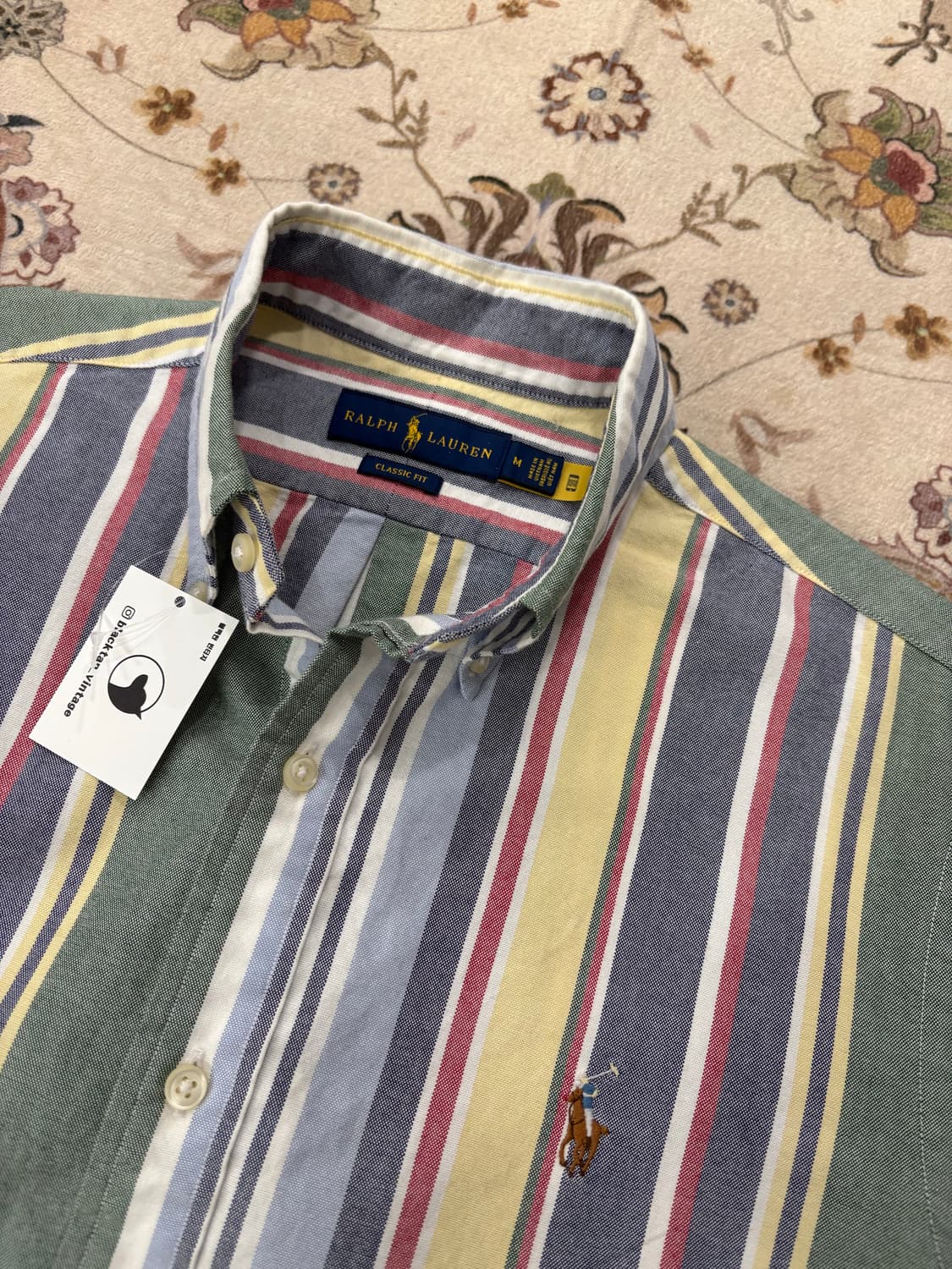 폴로랄프로렌 멀티컬러 포니로고 긴팔셔츠 상품이미지3