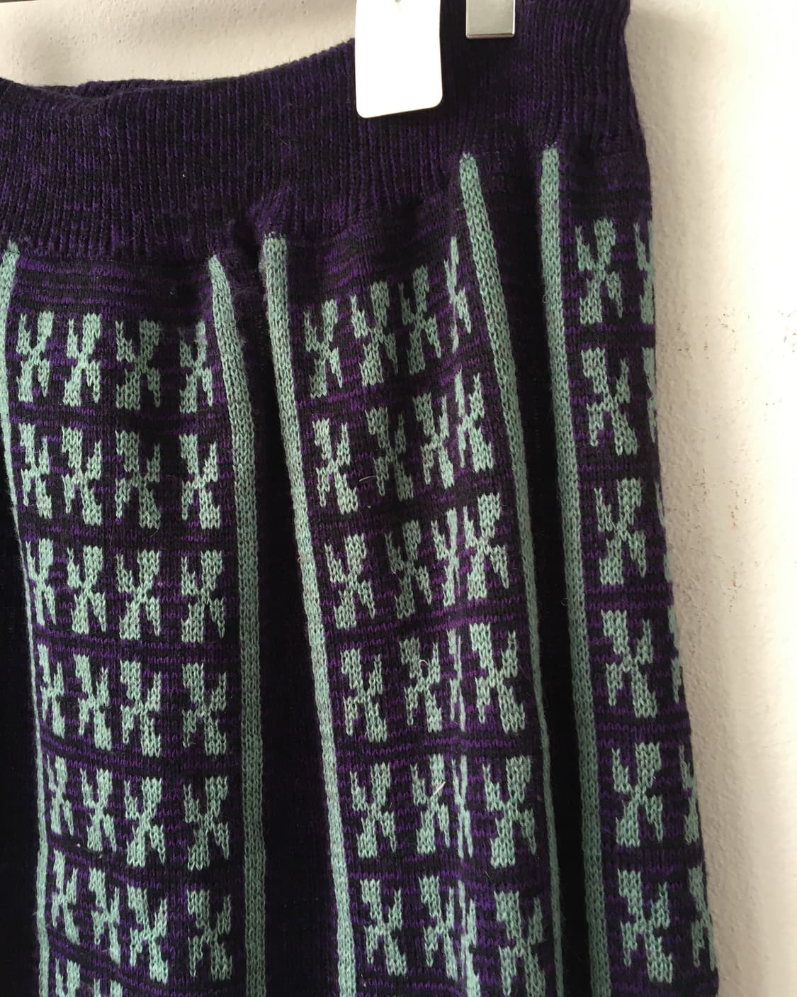 Pattern knit skirt 상품이미지2