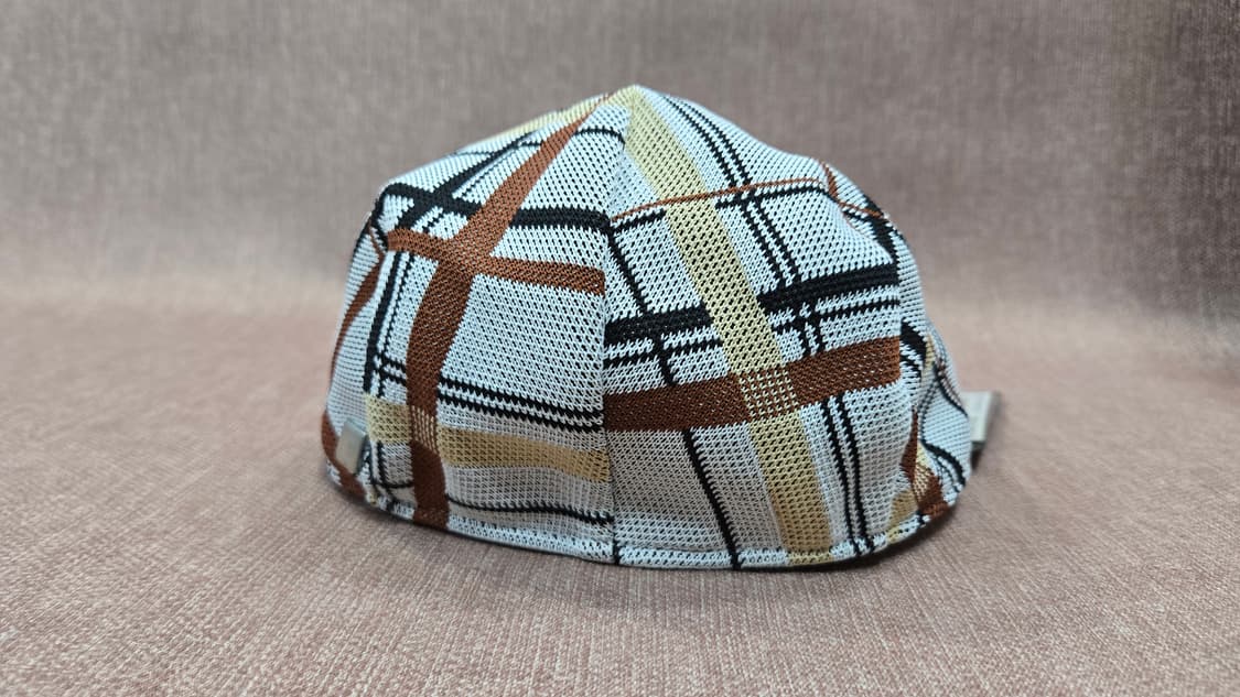 닥스 새상품 - 58싸이즈 체크헌팅캡 상품이미지3