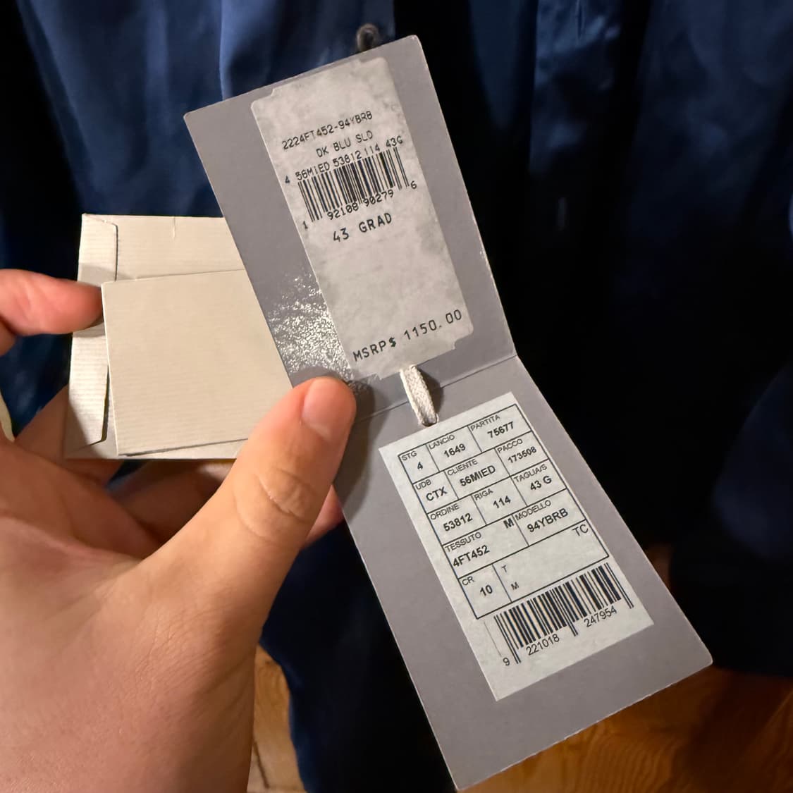 새상품) 톰포드 비스코스 실크 드레스 셔츠  상품이미지3