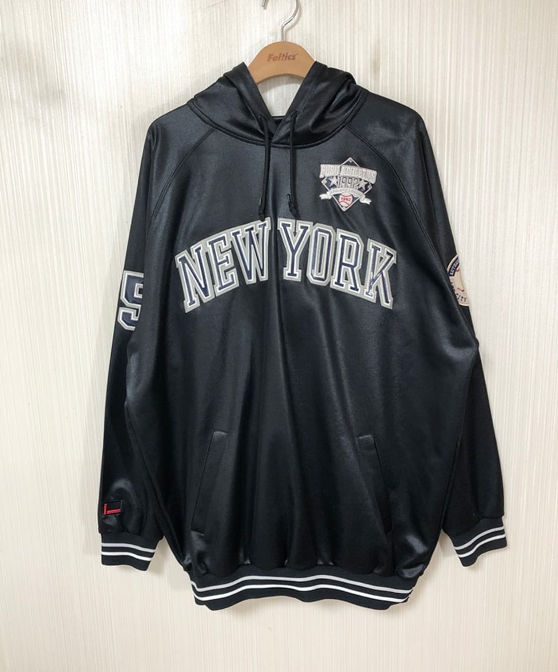 후부(FUBU)올드스쿨 유광후드티/후드풀오버 100 상품이미지1