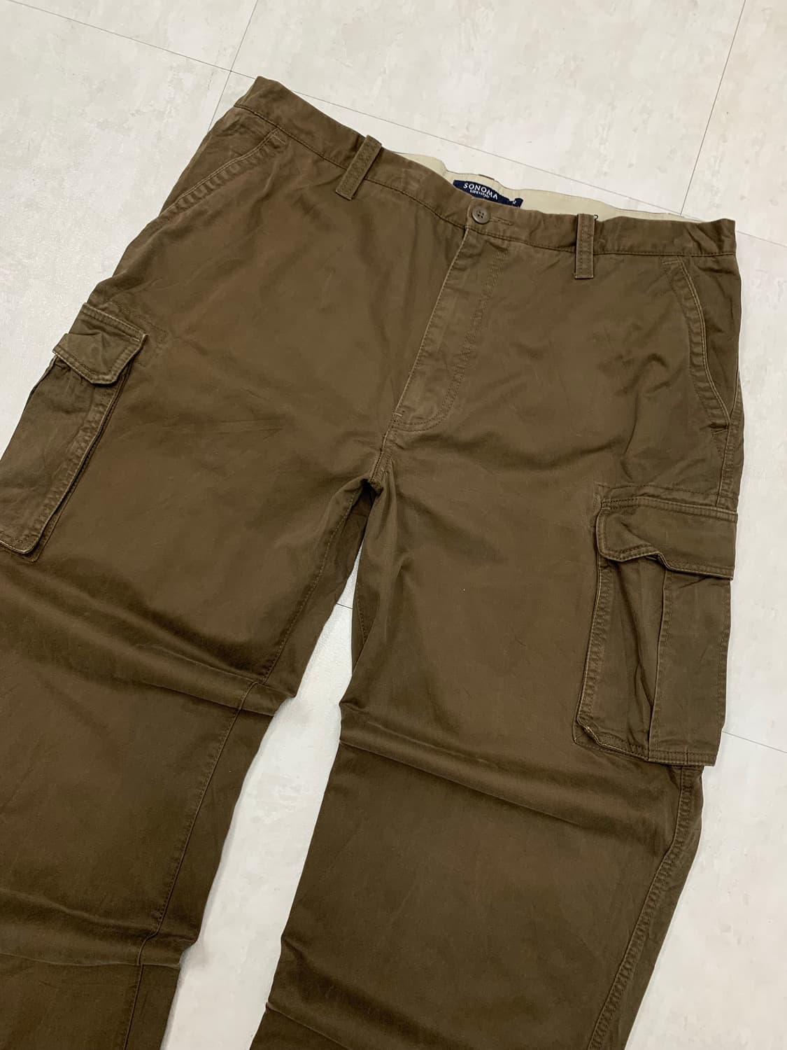 Sonoma 브라운 카고 팬츠 #607 상품이미지2