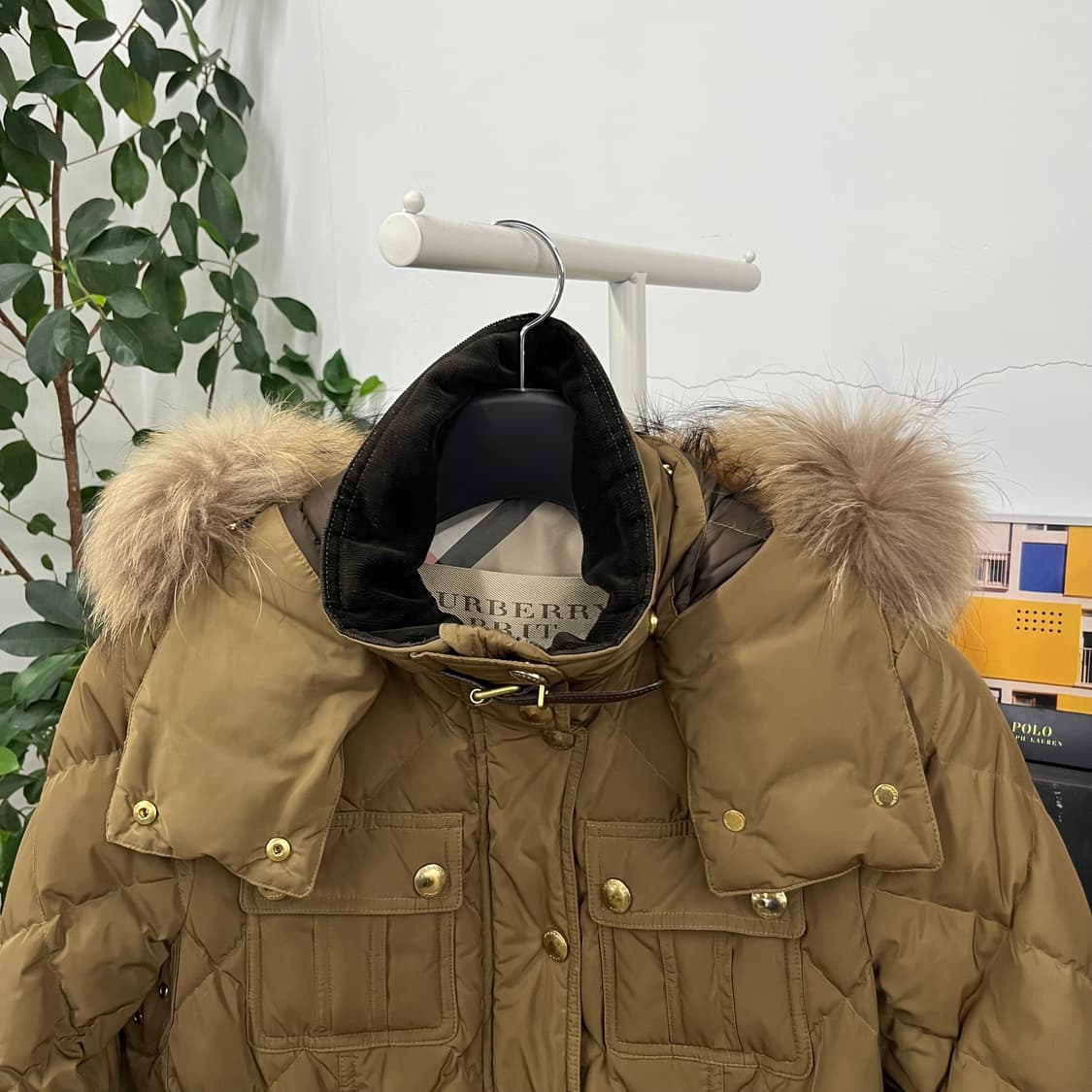 버버리브릿 우먼 구스다운 패딩점퍼 M 상품이미지2