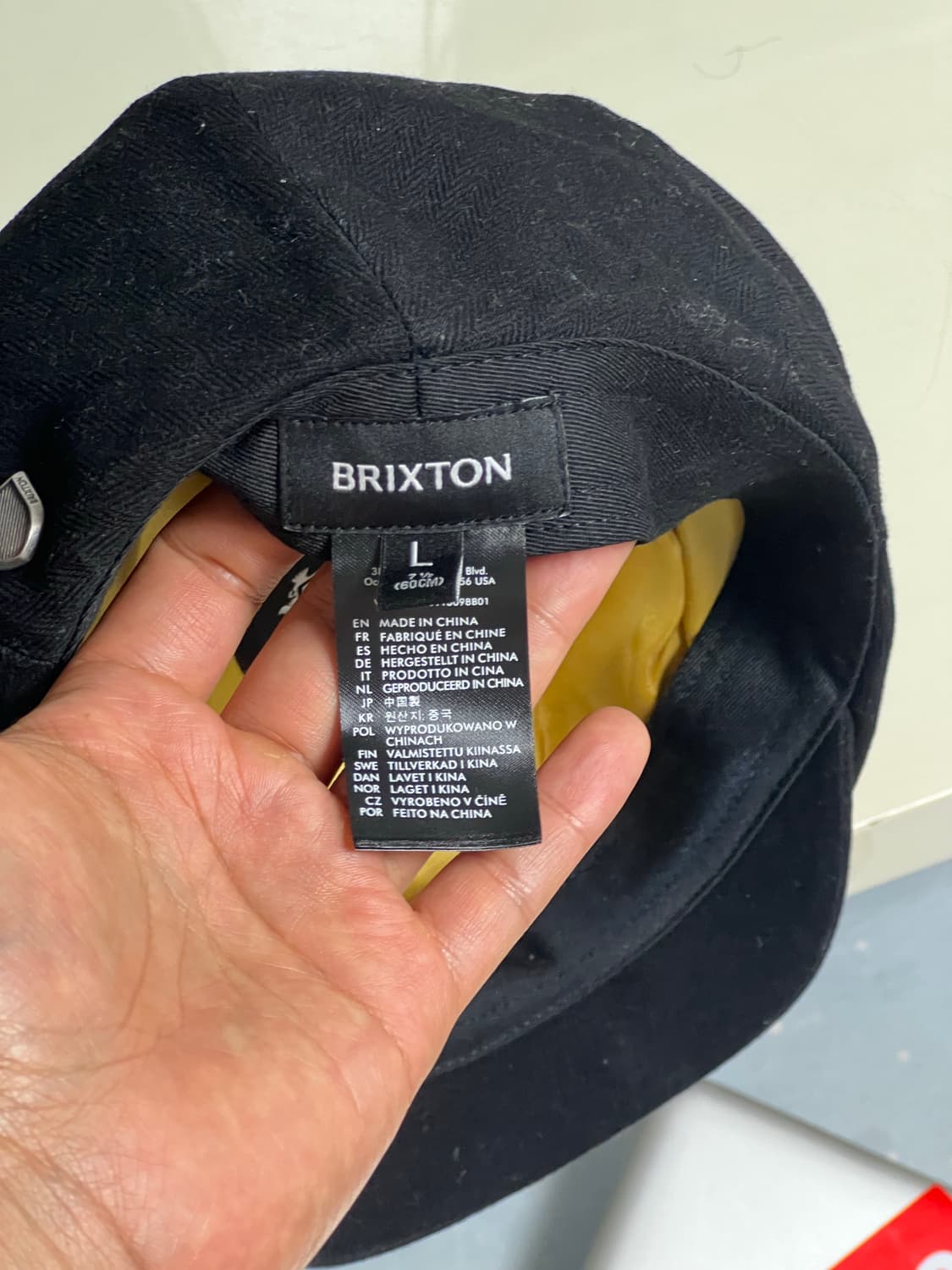 Brixton 헌팅캡 블랙 상품이미지3