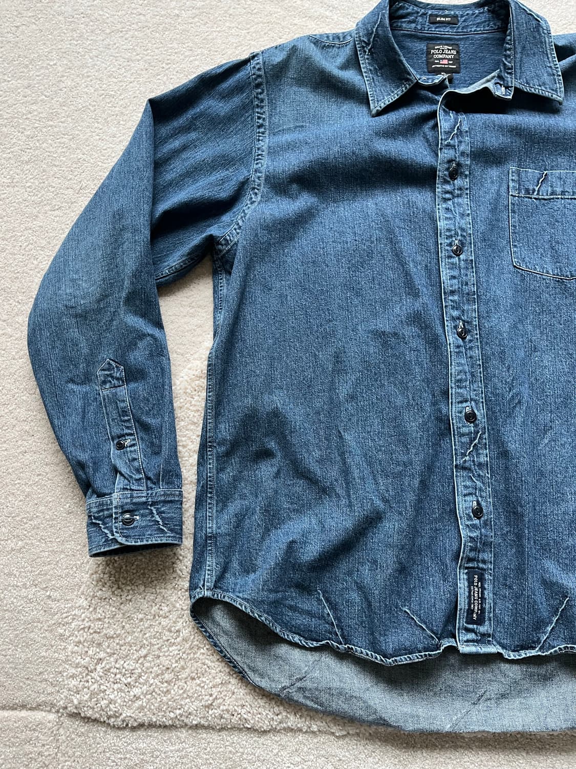 폴로 진스 컴퍼니 데님 셔츠 (105) 상품이미지4