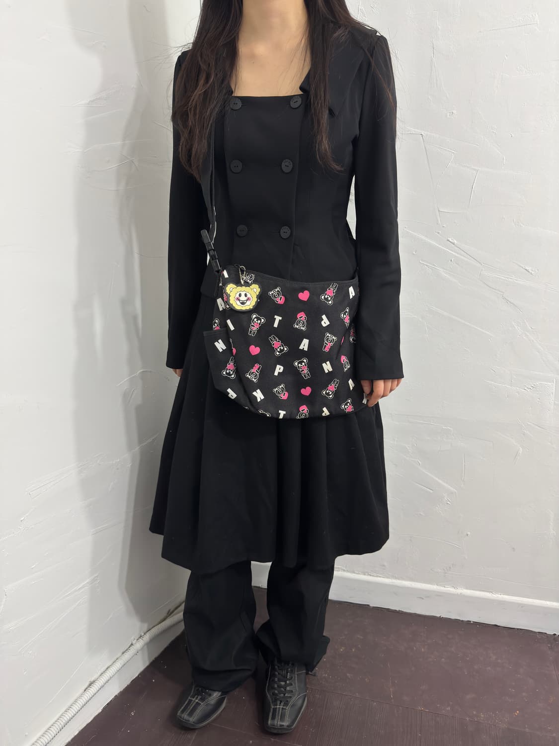 Pinklatte printing crossbag 상품이미지6