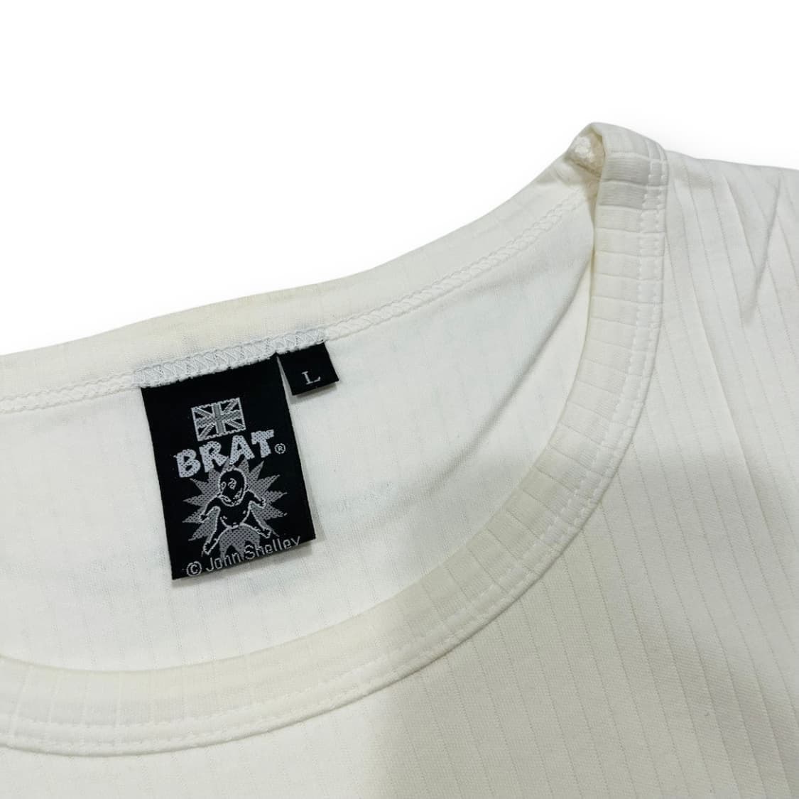 BRAT 펑크 베이비 그래피티 빈티지 반팔 티셔츠 상품이미지4