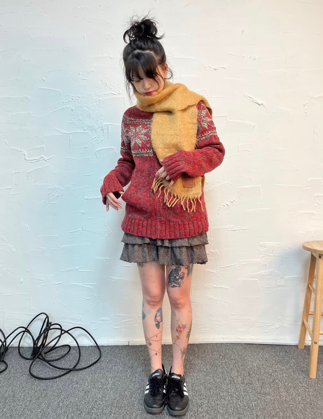 히스테릭 글래머 집업 니트 상품이미지2