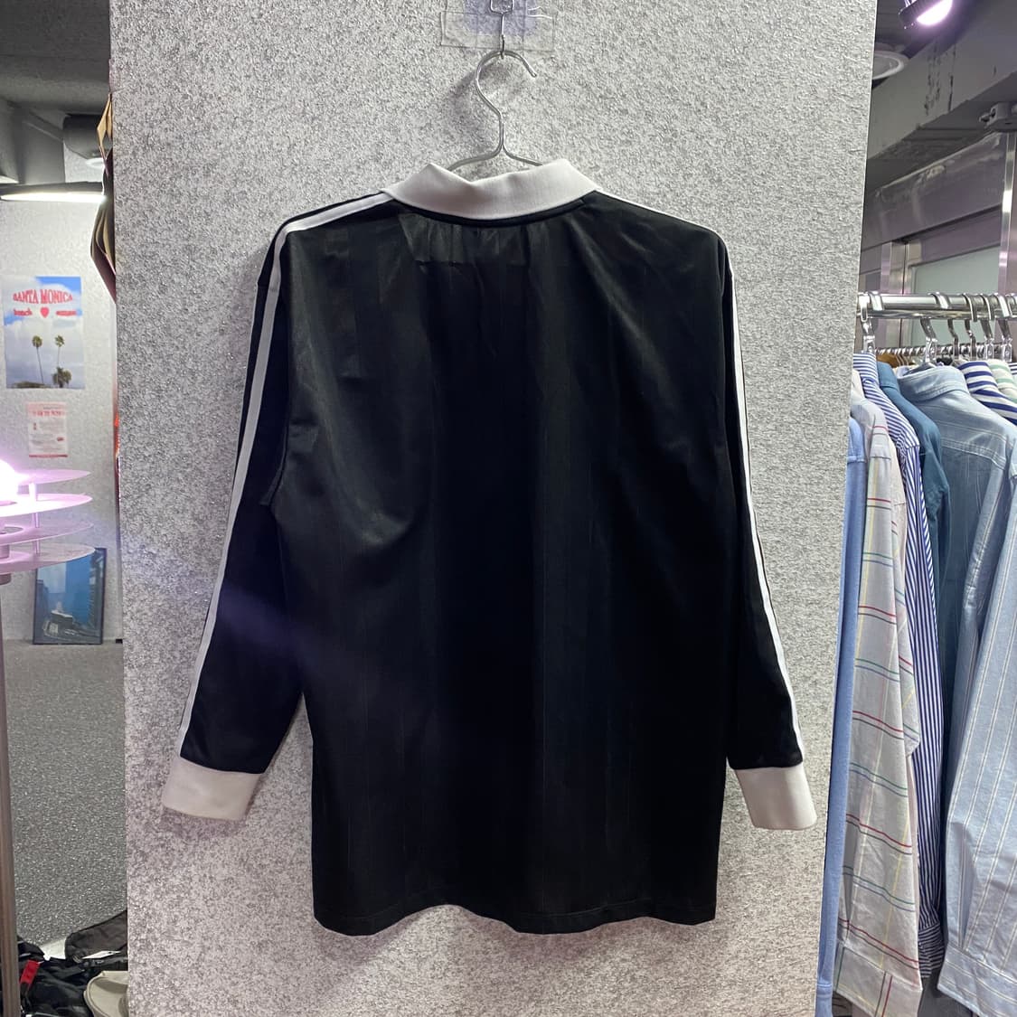 아디다스 풋볼 롱슬리브 블랙 티셔츠 B4211 상품이미지5