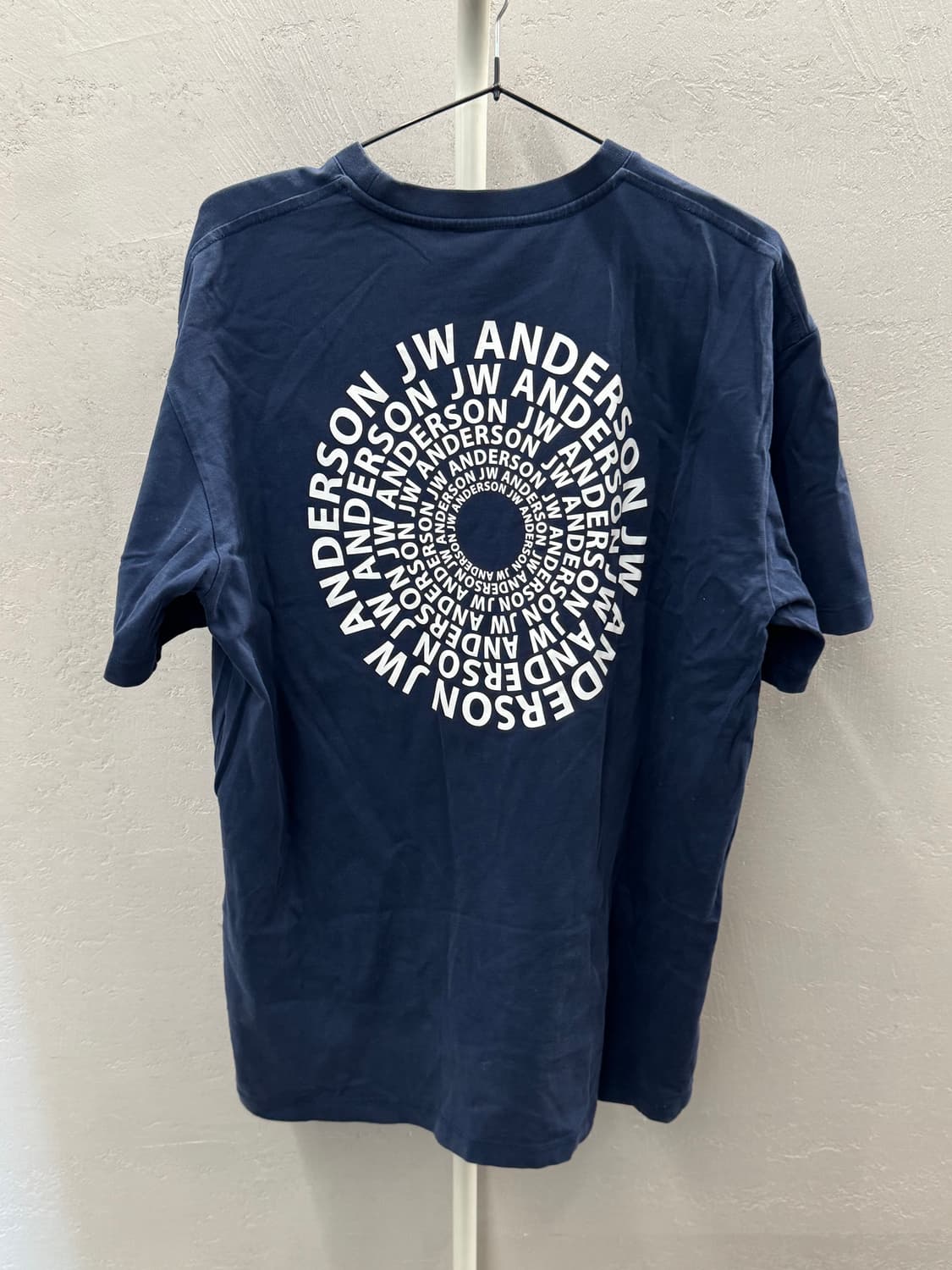 JW 앤더슨 네이비 반팔 티셔츠 XL 상품이미지7