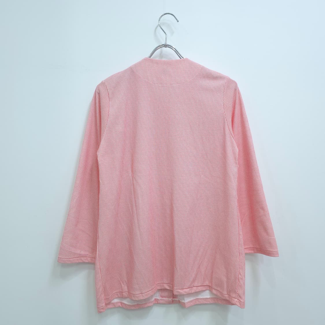 Cherry Charm 레드 체크 파자마 잠옷 세트 상품이미지3