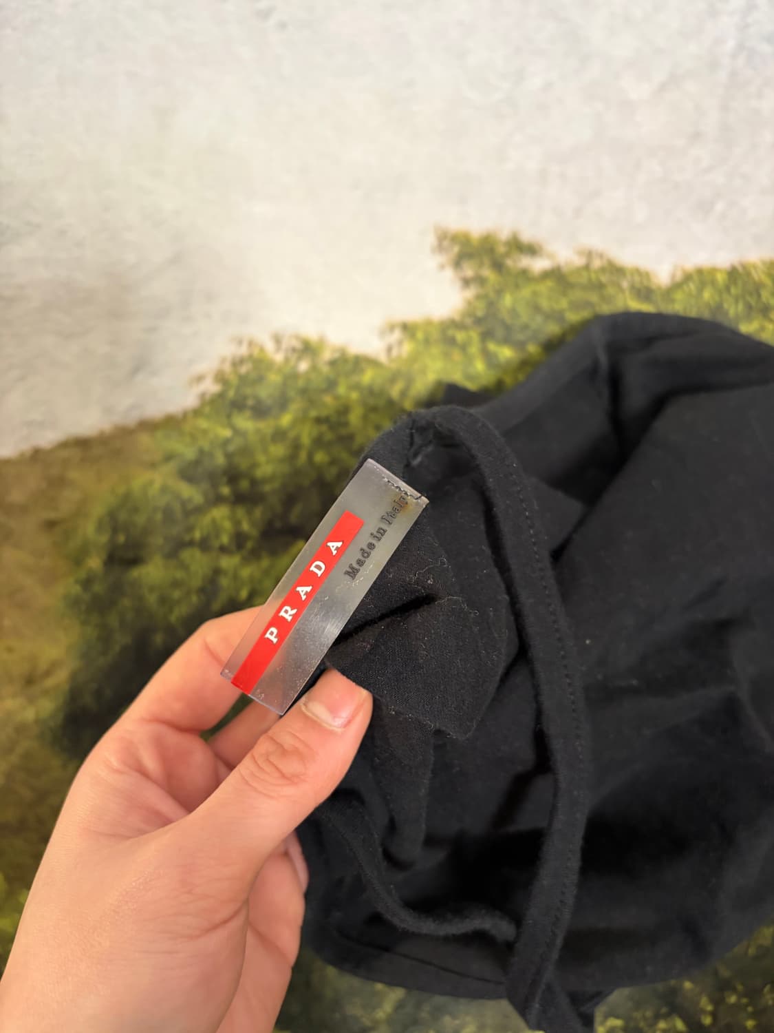 프라다 홀터넥 나시 슬리브리스 탑 상품이미지3