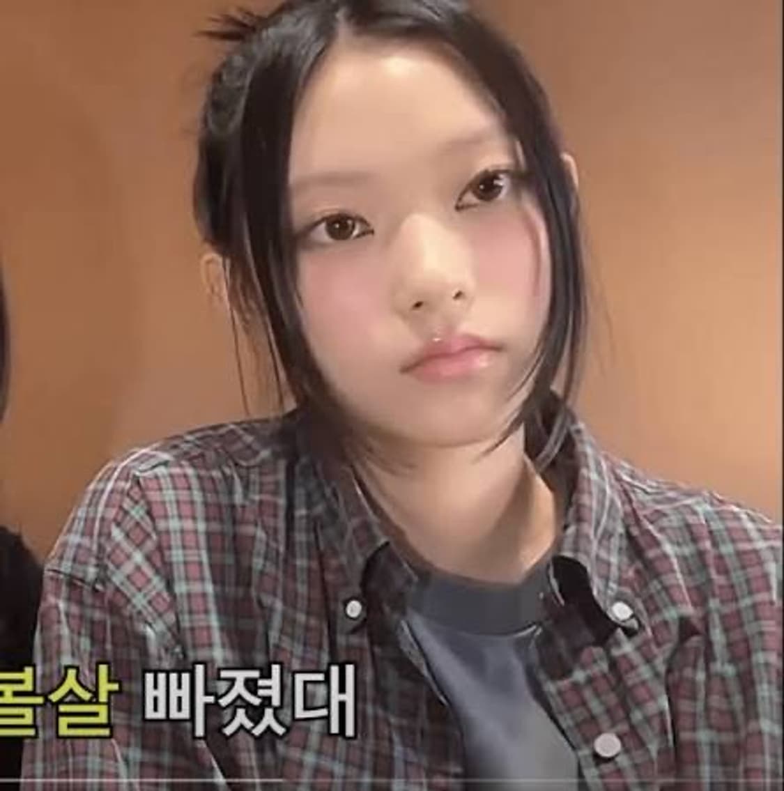 뉴진스 해린 착용 폴로 체크 셔츠 M 상품이미지1