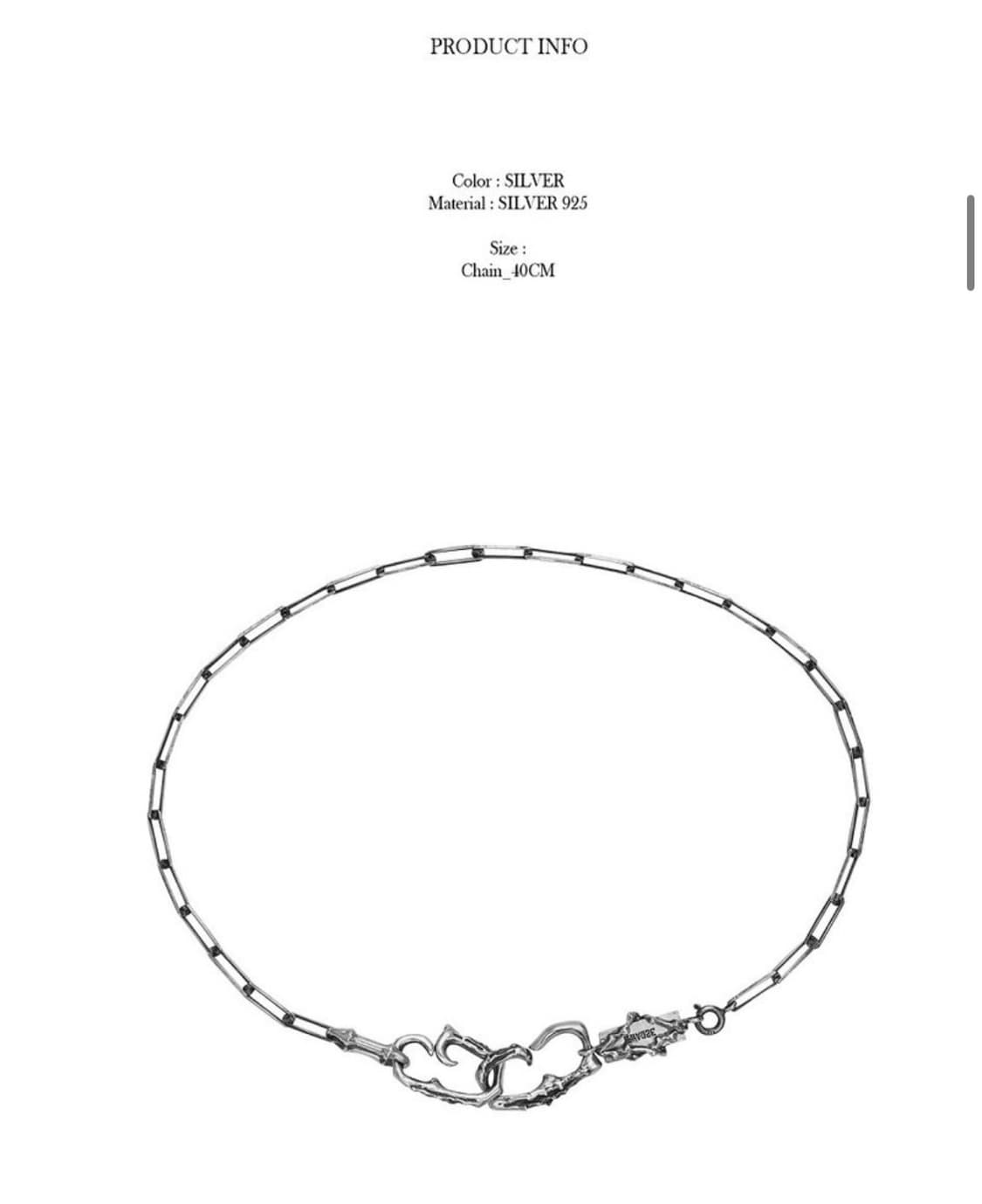 써티투던 목걸이 상품이미지3