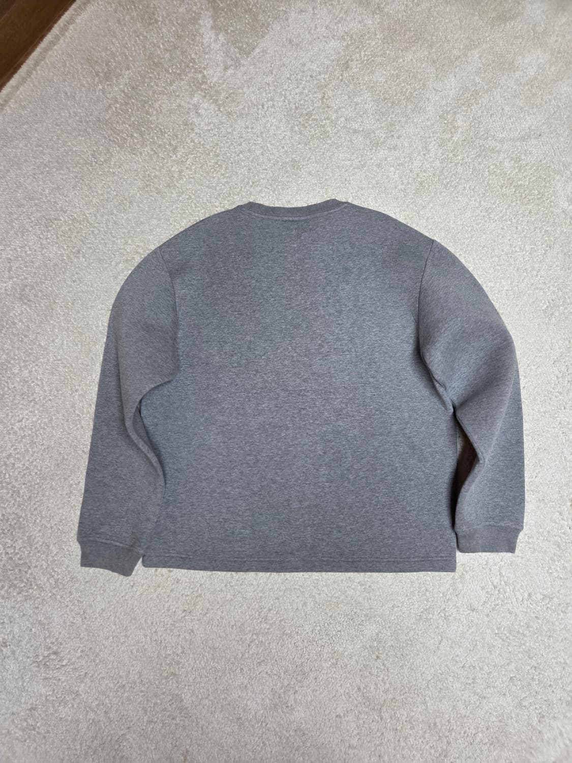 알렉산더왕 X H&M 네오플랜 맨투맨 회색 라지사이즈 상품이미지5