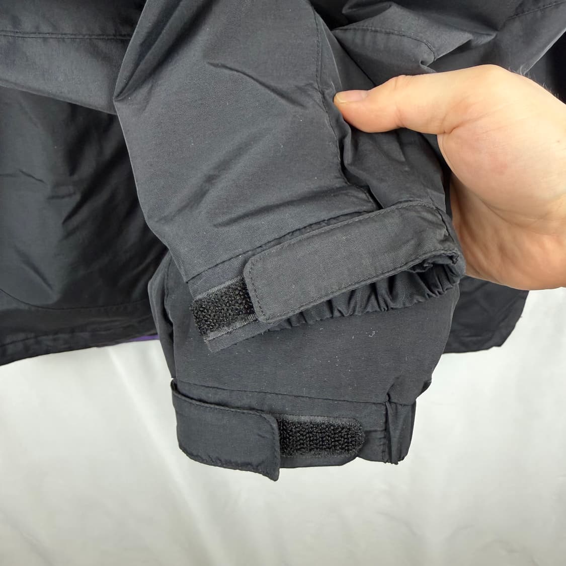 (95) 뉴발란스 우븐 바람막이 자켓 블랙/퍼플 상품이미지4