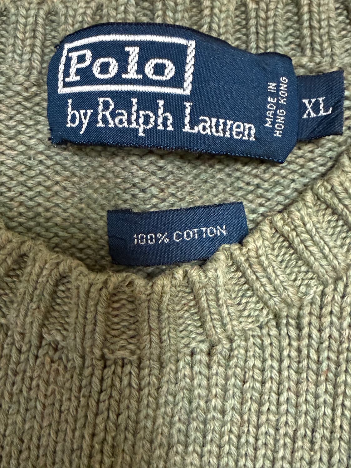 폴로 빈티지 니트 상품이미지2