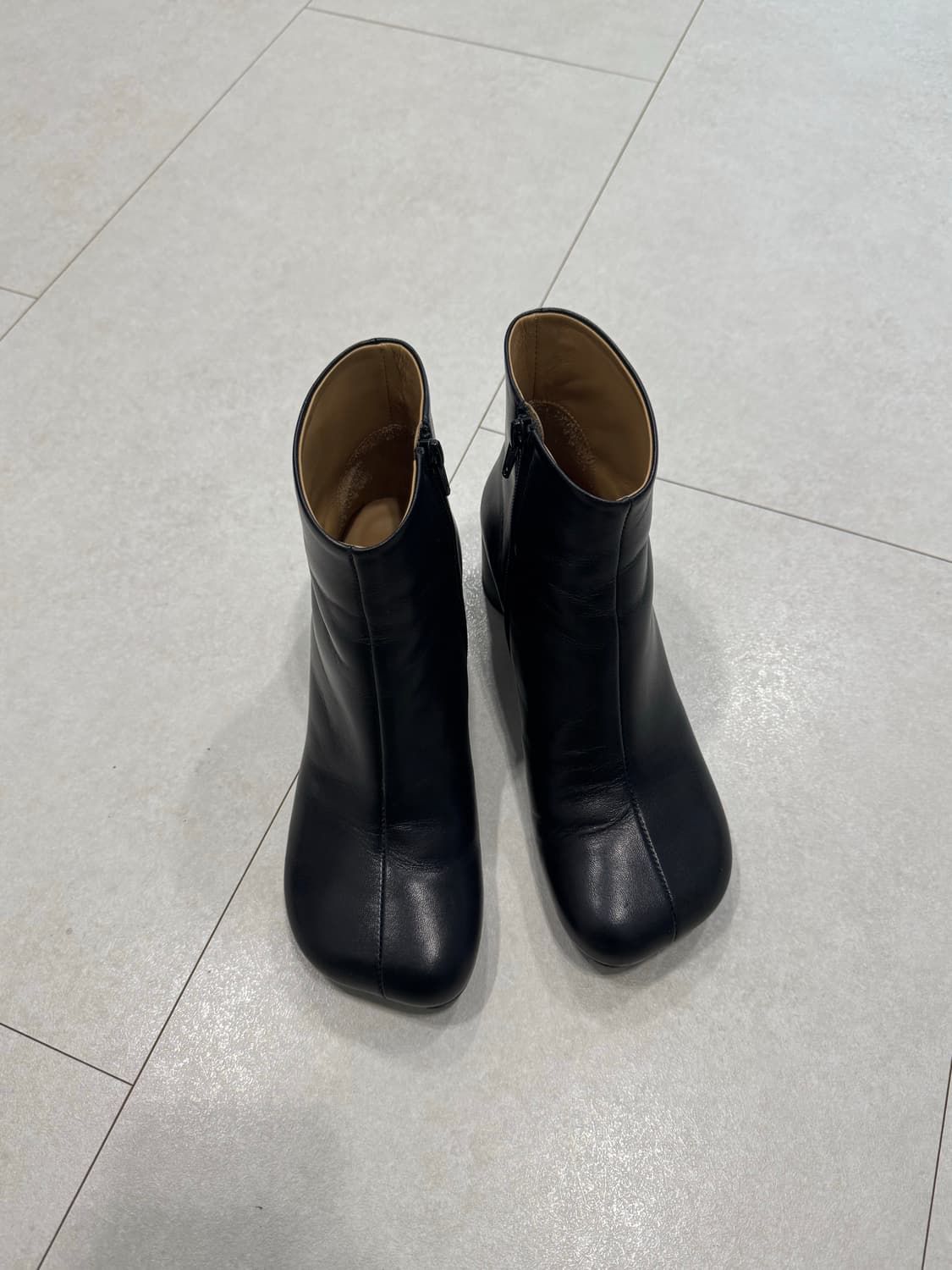 MM6 마르지엘라 아나토믹 앵클 타비 부츠 38 상품이미지5