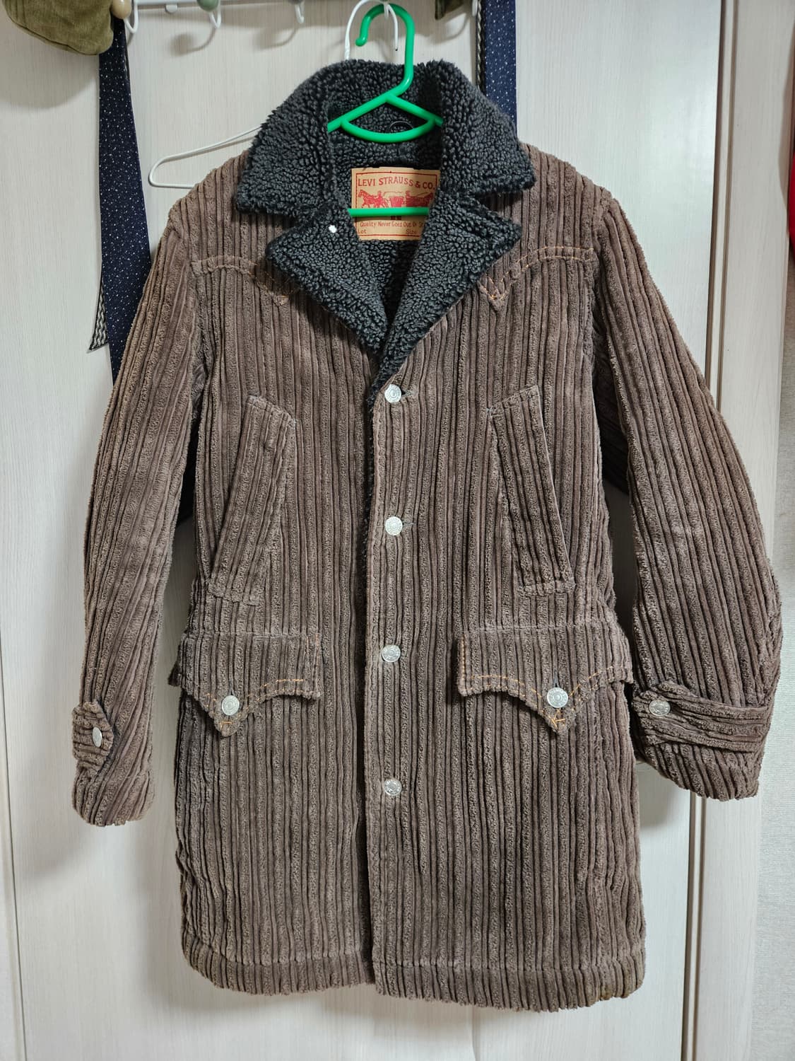 00s jp 리바이스 웨스턴 쉐르파 자켓 m  상품이미지1