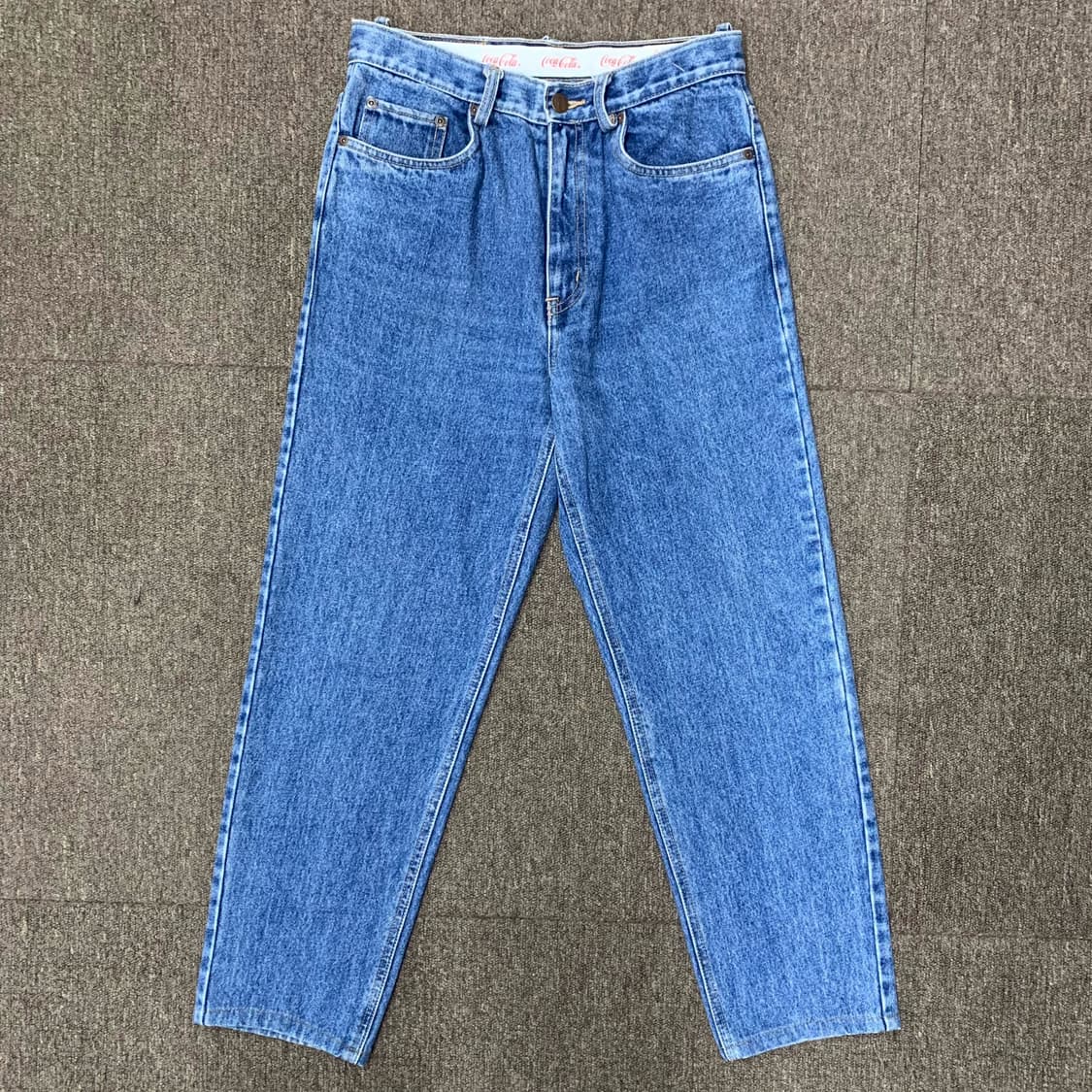 [29] 코카콜라 배기핏 데님팬츠 상품이미지3