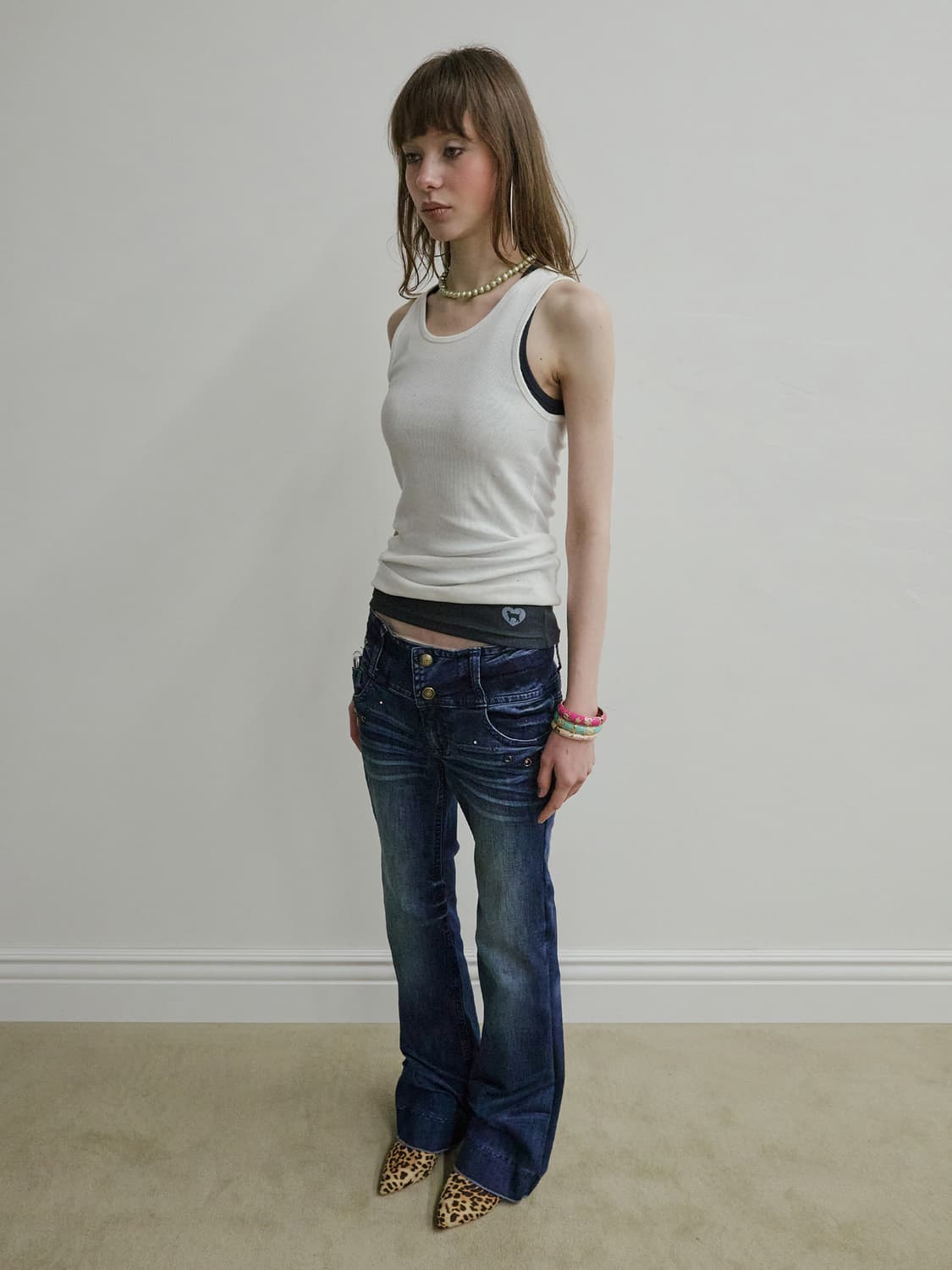  Sculptor DIY Bootcut Denim Mid Blue 상품이미지3