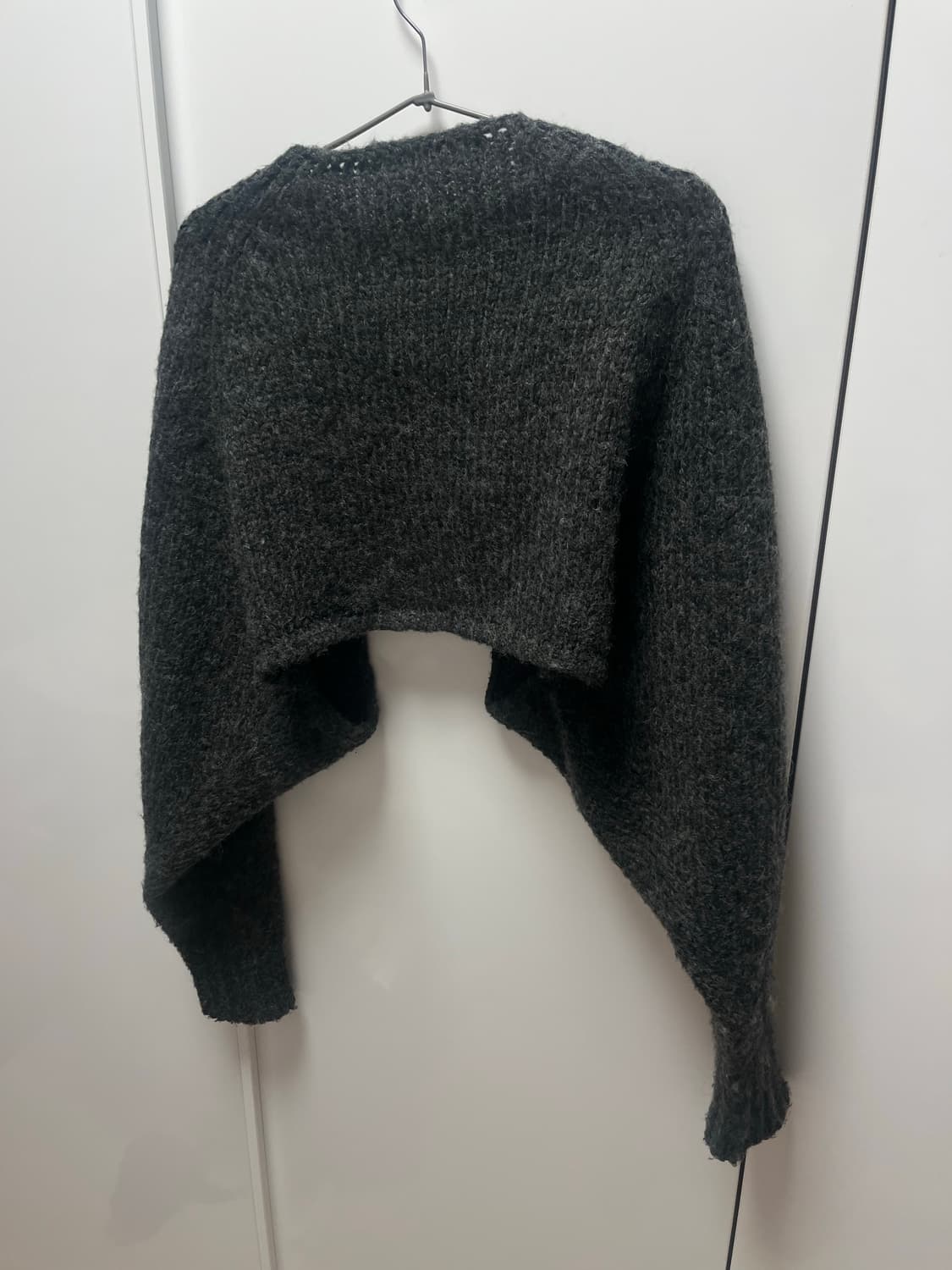 트밍 그레이 볼레로 상품이미지3