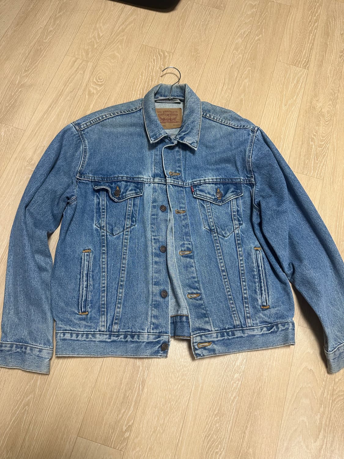 리바이스 청자켓 70507 made in usa 상품이미지1