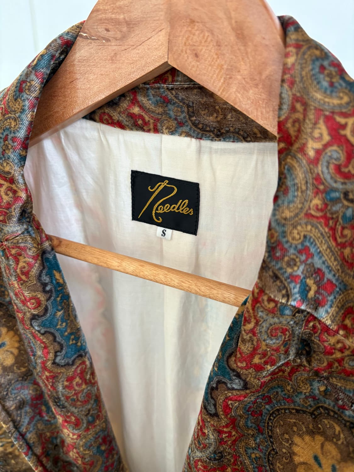 니들스 벨벳자켓 S 상품이미지3