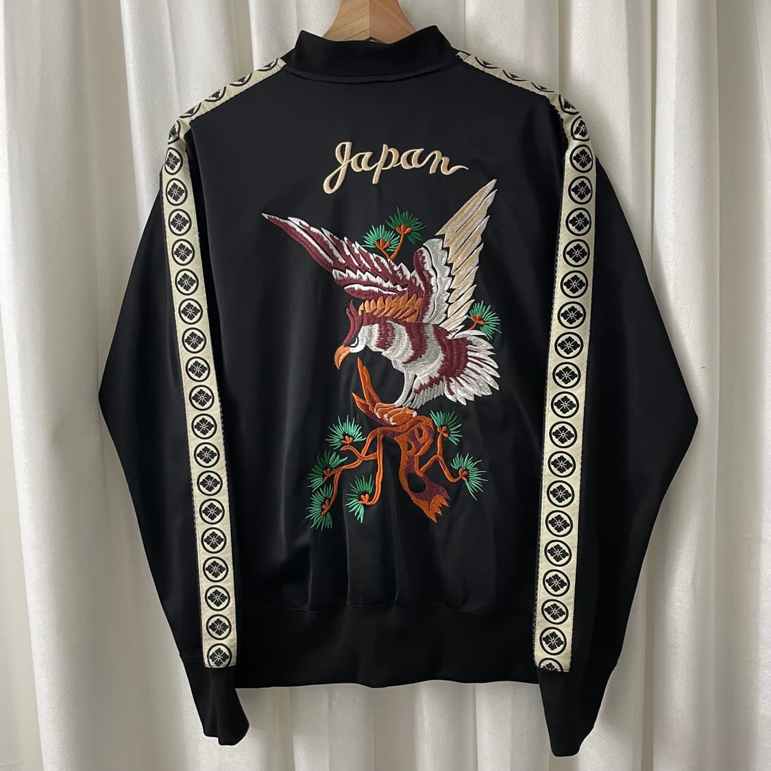 일본 빈티지 이글스 자수 스카쟌 상품이미지3