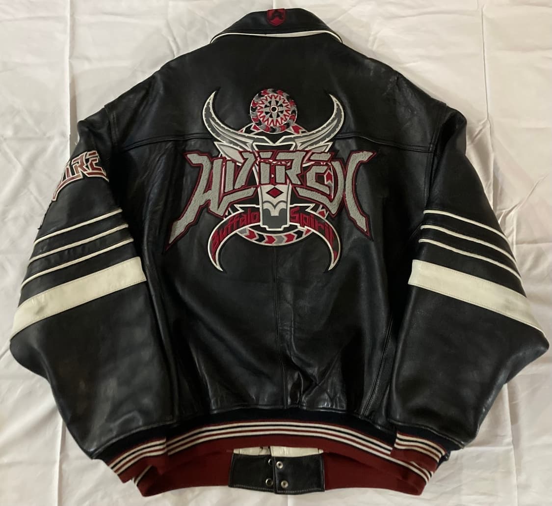 아비렉스 구형 레더 바시티 상품이미지2