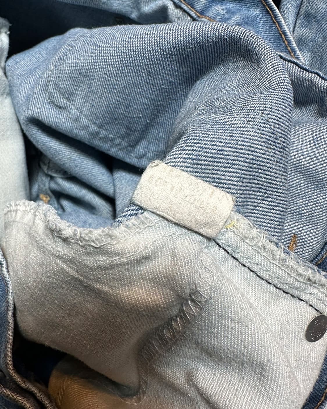 80s 리바이스517 부츠컷 데님 팬츠 32x34 made in usa 상품이미지8