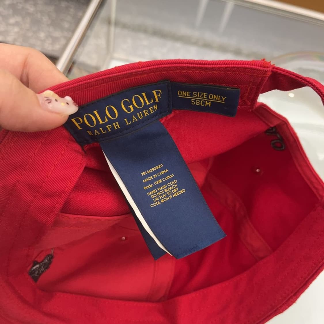 폴로 랄프로렌 자수로고 야구모자 볼캡 C06374 상품이미지4