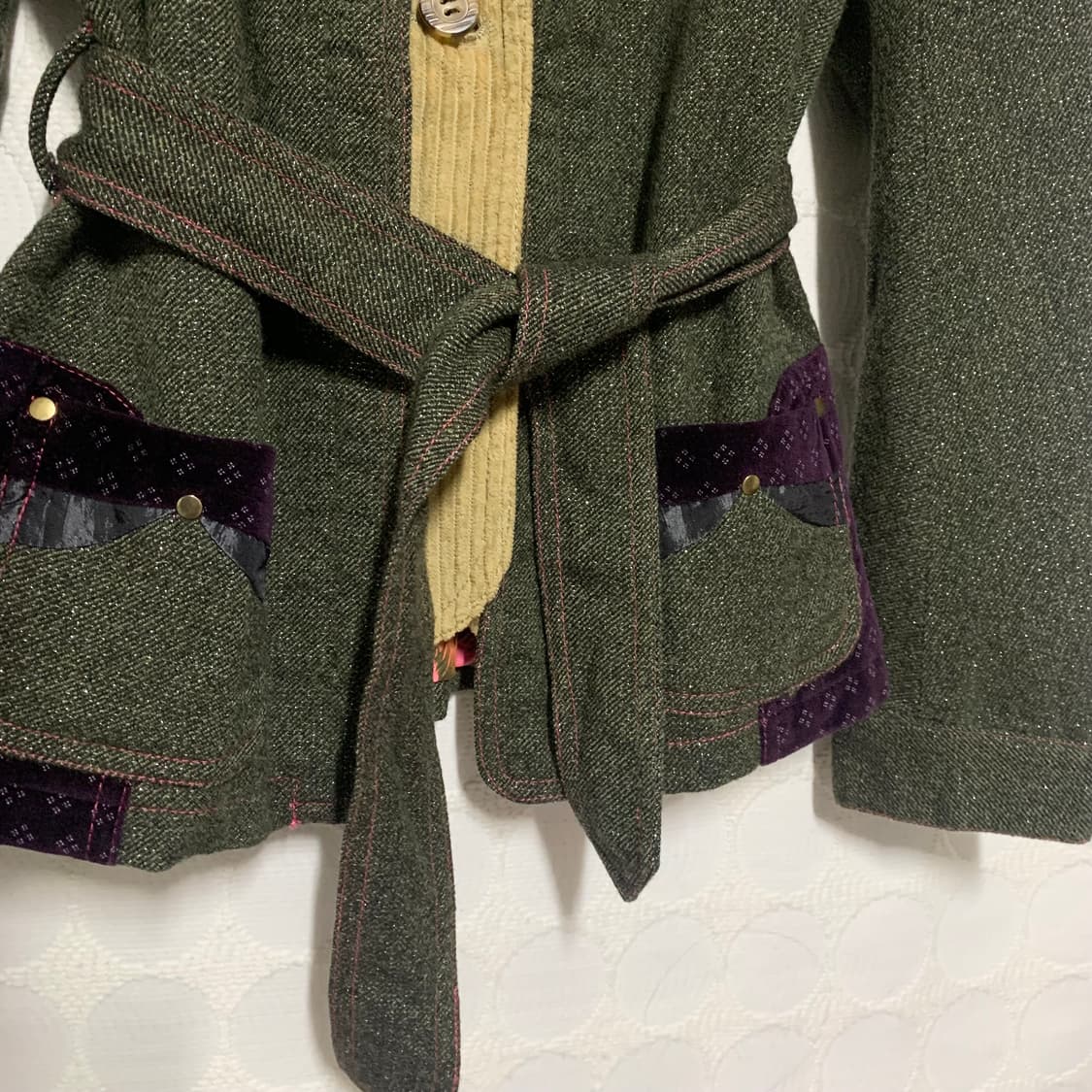 쿠스토 바르셀로나 브리티시 무드 코듀로이 테일러드 재킷 상품이미지7