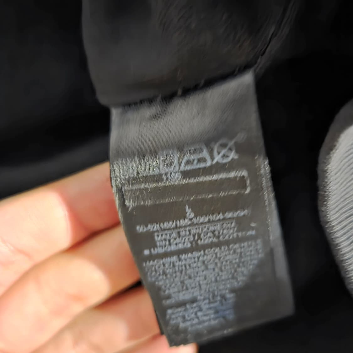 [L] 이지 갭 풀오버 후디 블랙 상품이미지3