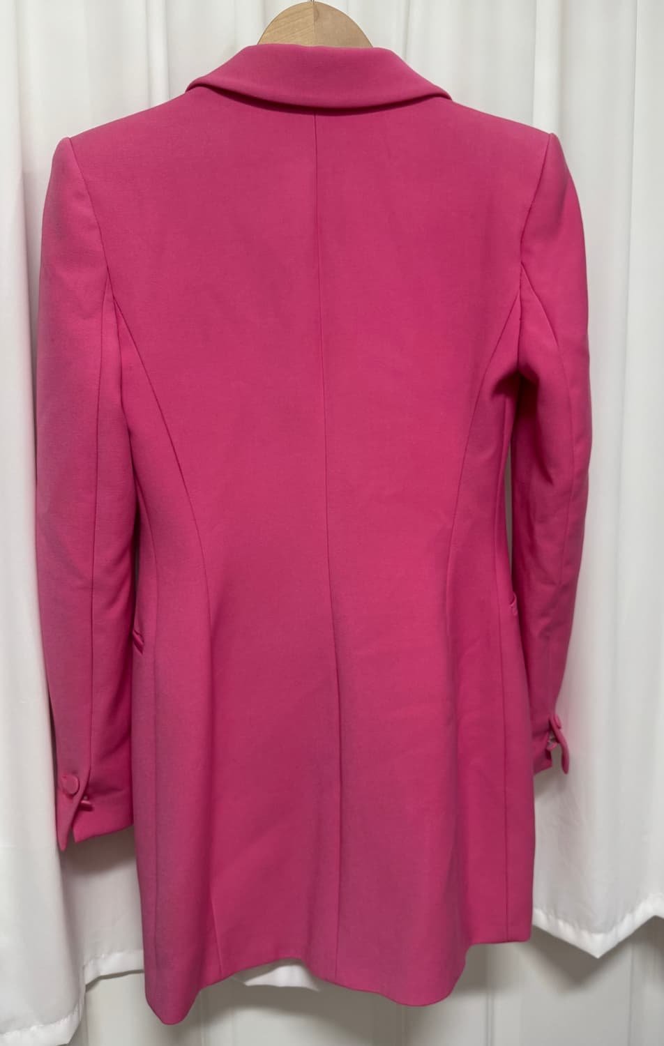 zara 자라 베이직 핑크 더블버튼 자켓 상품이미지7