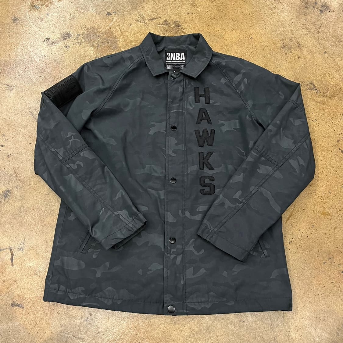 [정품/S] NBA 애틀란타 호크스 카모 코치 자켓 b16 상품이미지2